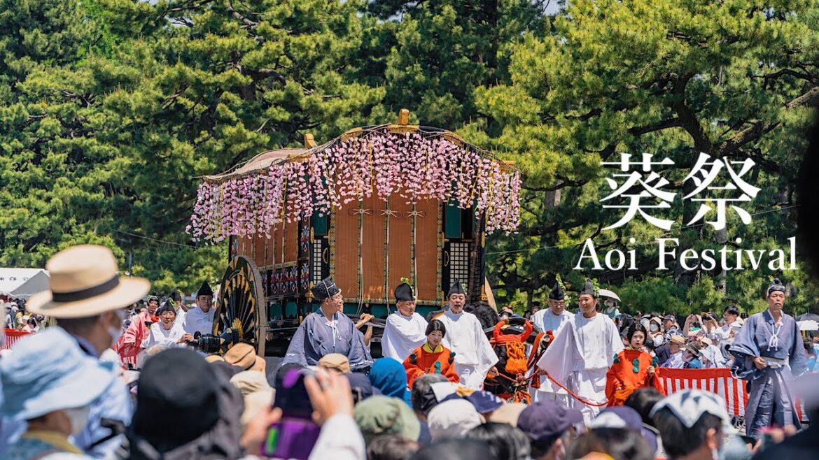 葵祭 路頭の儀 2023 Kyoto Walk - Aoi Festival 4K HDR Japan