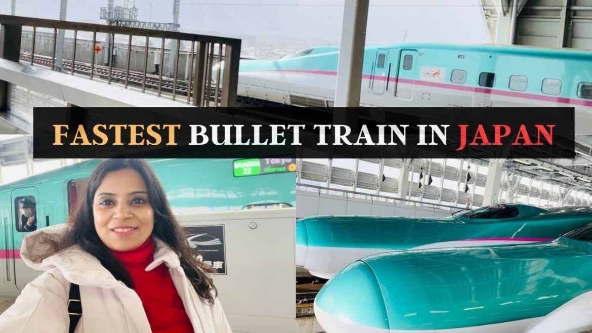 When I Travelled in FASTEST BULLET TRAIN at 320kmph in JAPAN | Indian in Japan