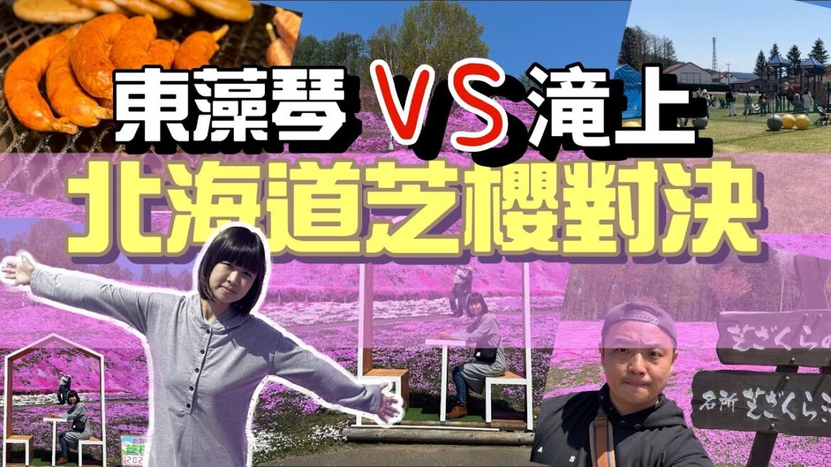 北海道芝櫻對決！東藻琴VS滝上，只能去一個，你會去哪個？一次帶你比較看看！