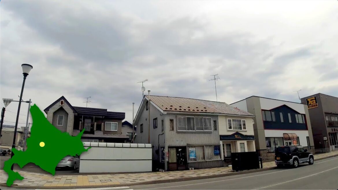 4K Walk Japan 美瑛町の丸山通り商店街を散歩 2023年5月 4K Walk Japan 美瑛町の丸山通り商店街を散歩 2023年5月