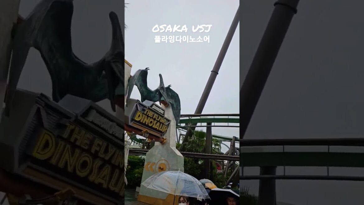 오사카 유니버셜 꼭 타야 할 롤러코스터 #shorts