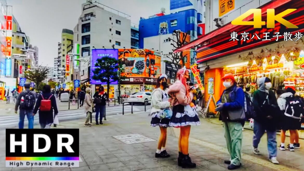 【4K HDR】八王子駅周辺を散歩 (Hachioji) - Tokyo JAPAN Walk