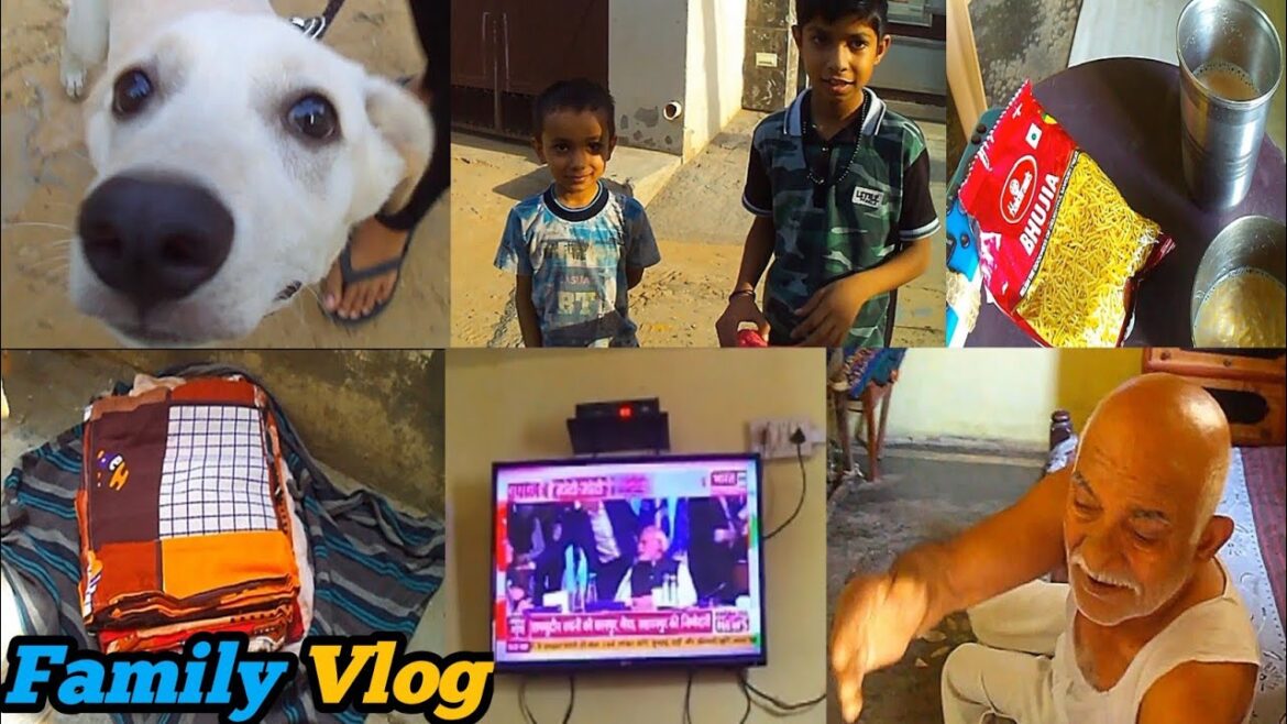 Modi ji Hiroshima Pahunch gae Dada ji news dakh rehe hai | Family Vlog