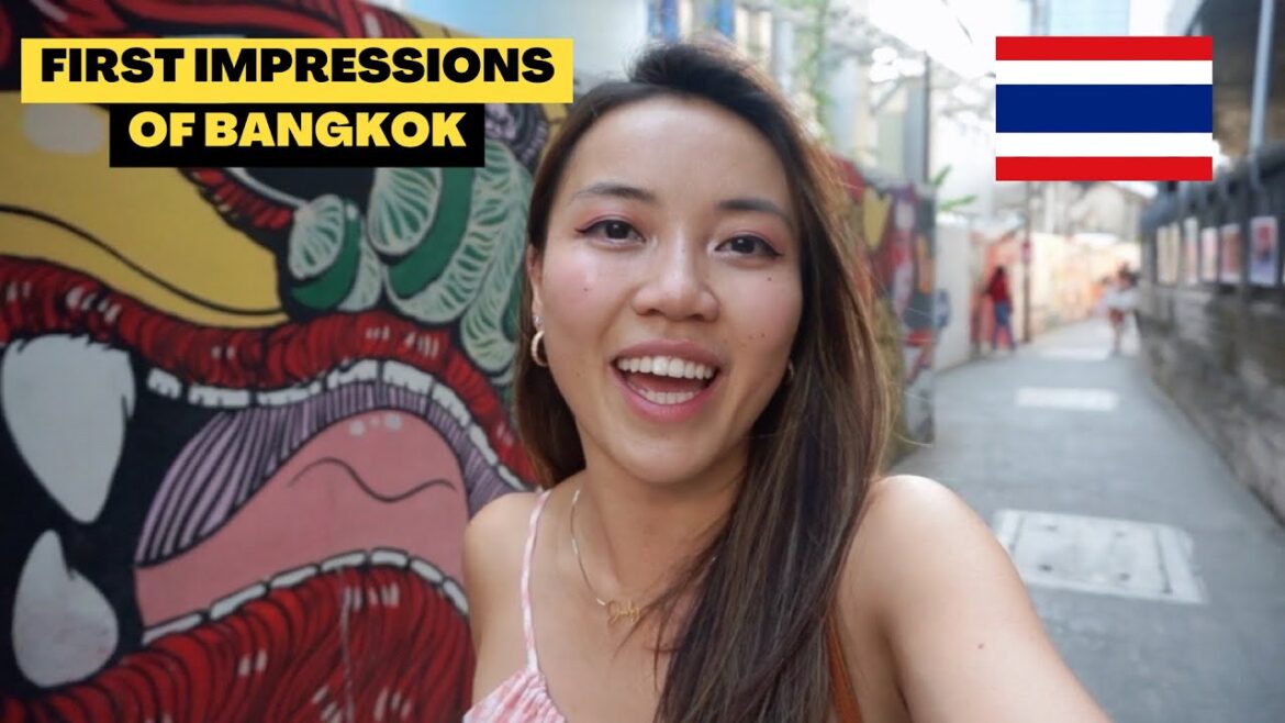 FIRST IMPRESSIONS OF BANGKOK, THAILAND 2023 🇹🇭