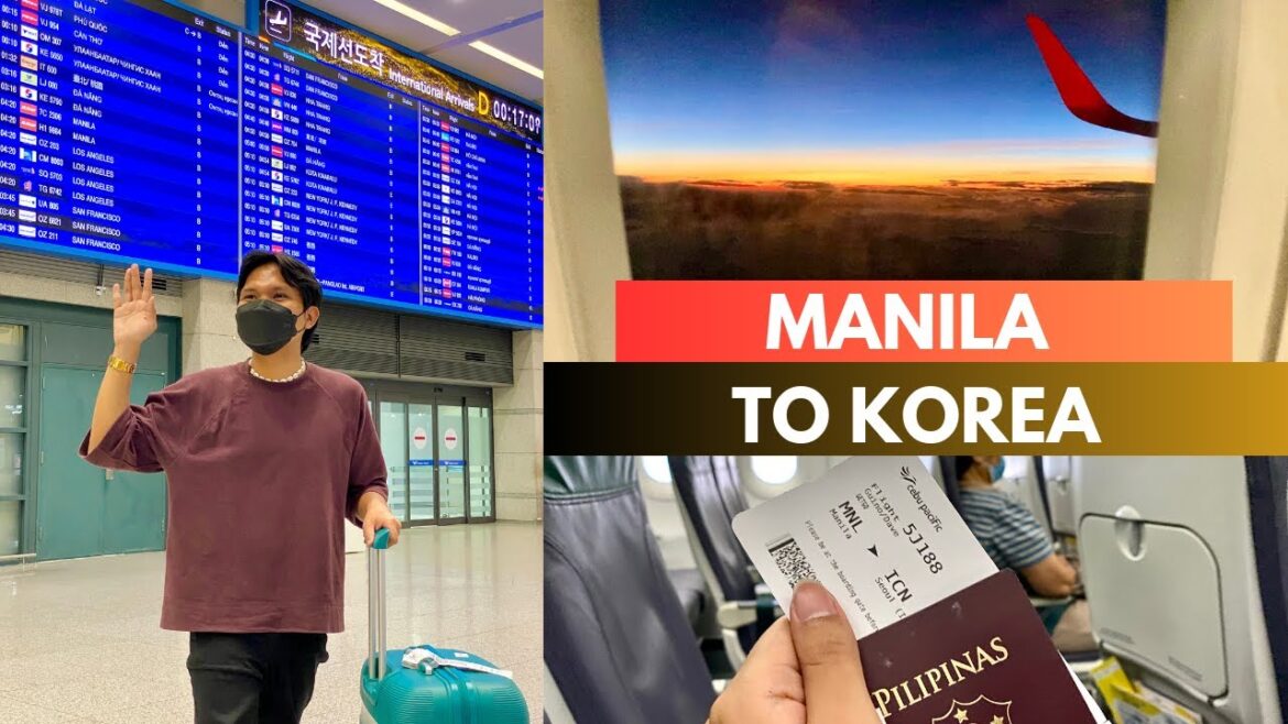 2023 MANILA TO KOREA TRAVEL | Latest Process & Requirements