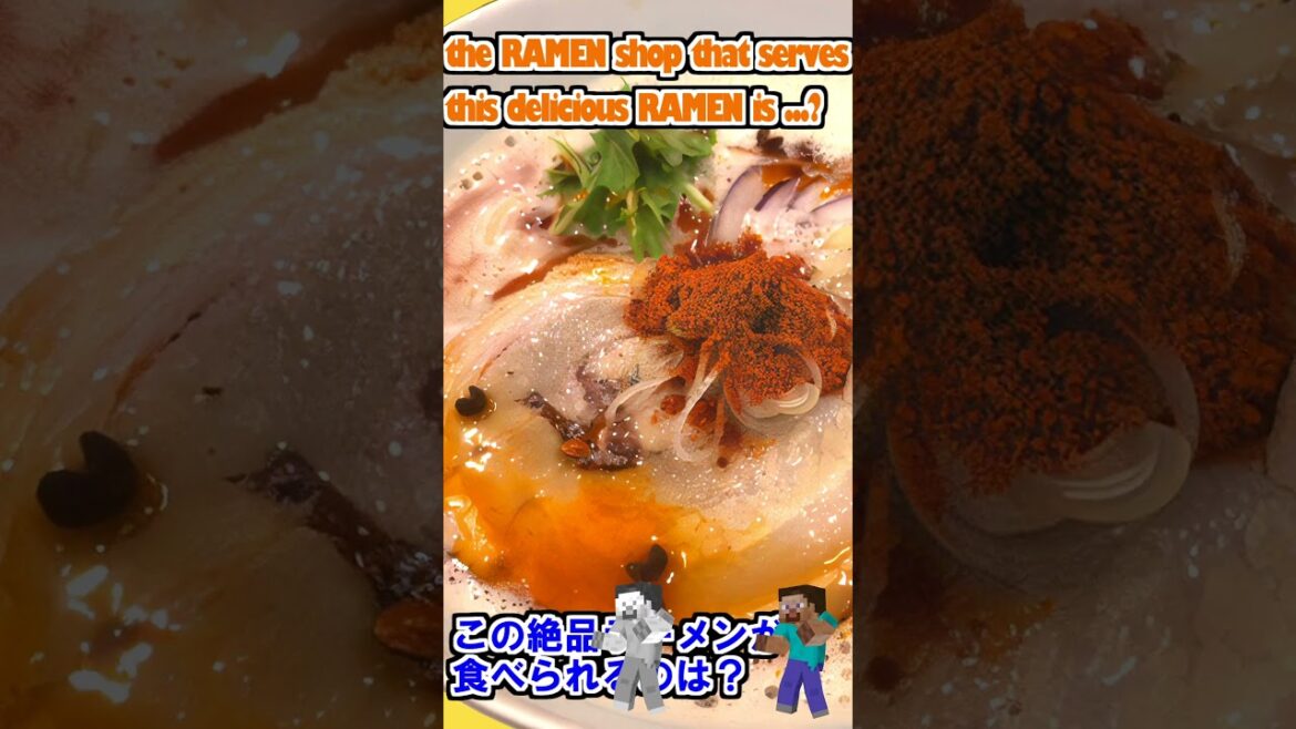 【HAKODATE SHIO RAMEN🍜】must try ramen place produced by a Michelin-starred restaurant👨‍🍳