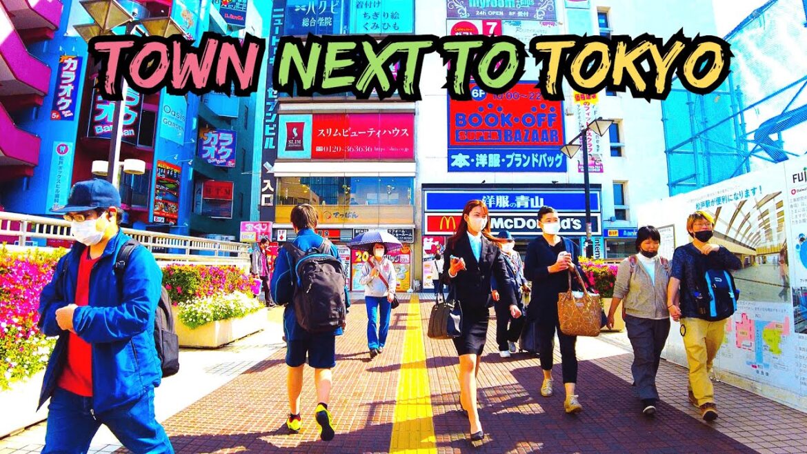 【4K】Japan Walk, Secret Downtown Next to Tokyo, Matsudo / あと少しで東京・千葉県松戸の街を裏道まで歩き倒す【Japan】