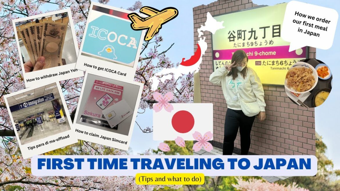 First Time Travelling to Japan (Tips and What to Do) April 2023 | Shaivs Miguel Vlog