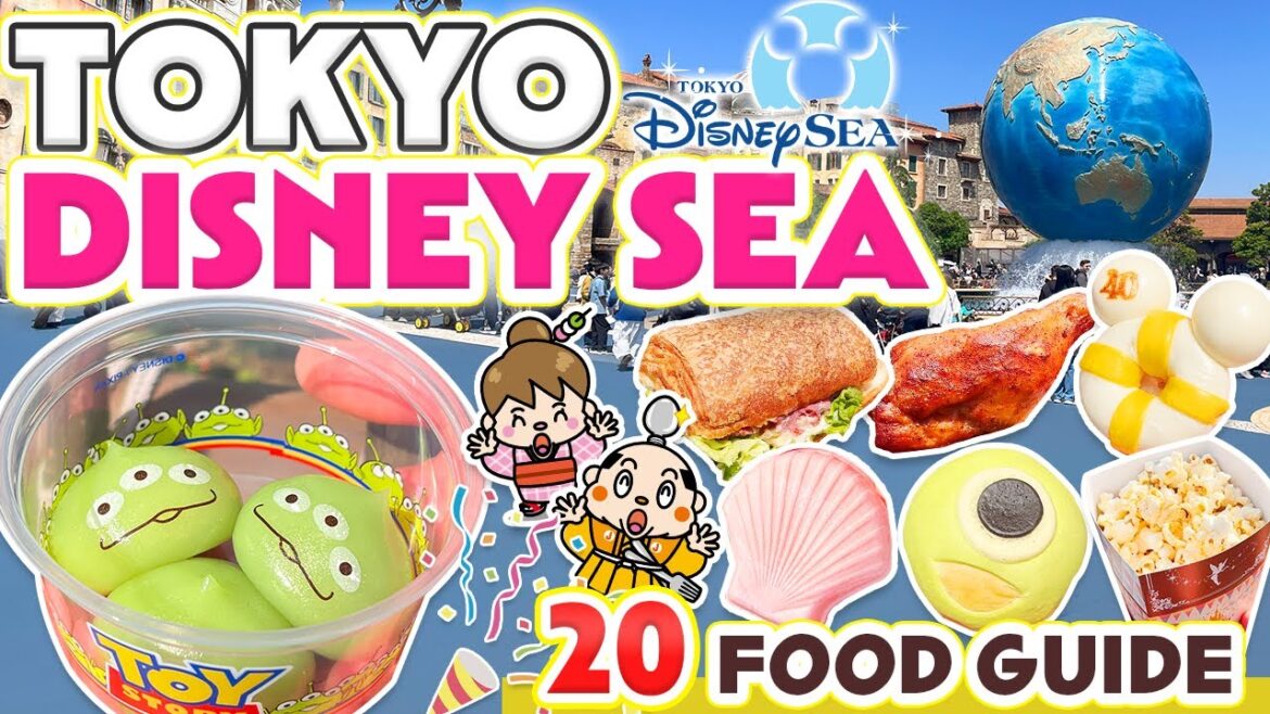 Tokyo DisneySea Street Food Tour 2023! Japan Travel Vlog