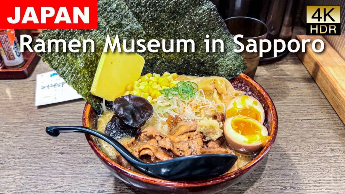 Sapporo Ramen Museum in Hokkaido, Japan. Sapporo Ramen Museum in Hokkaido, Japan.