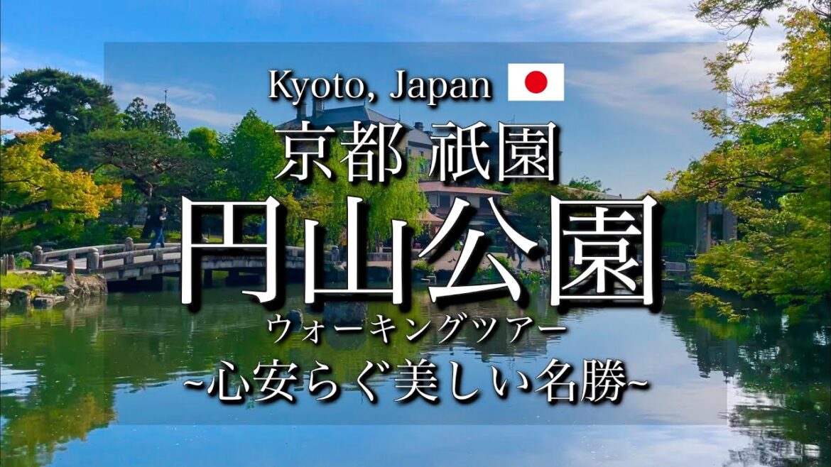[京都|Kyoto]"円山公園"を観光｜祇園八坂神社の東側に広がる名勝｜Gion "Maruyama Park" Walking Tour(Vlog)