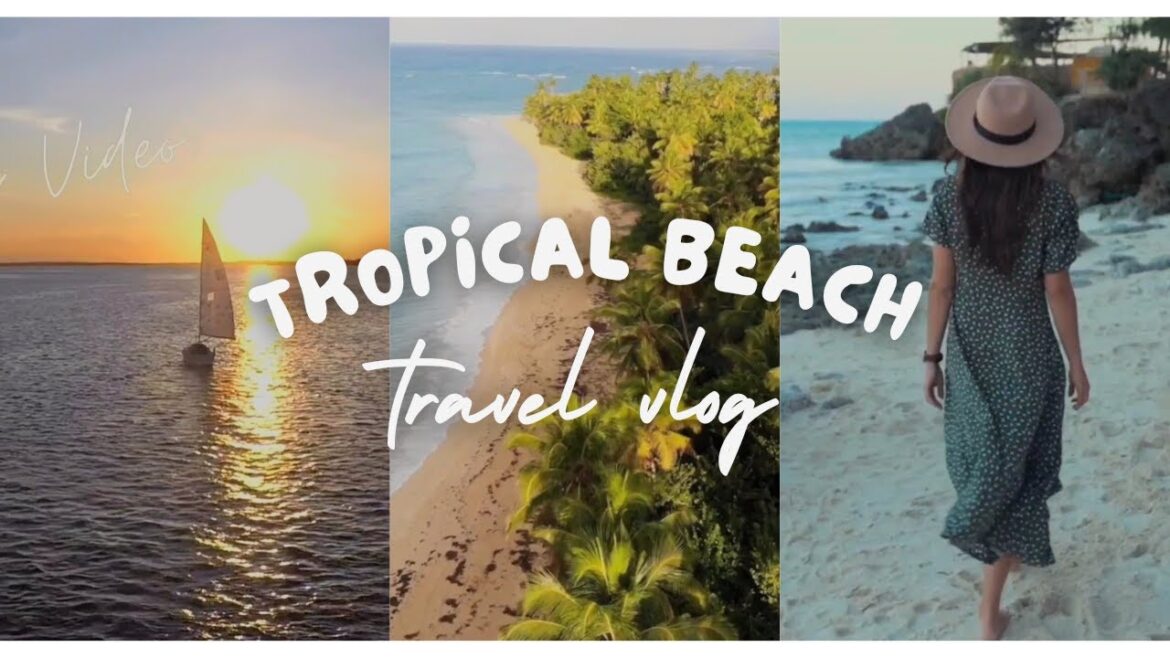 TROPICAL BEACH TRAVEL VLOG #woirene