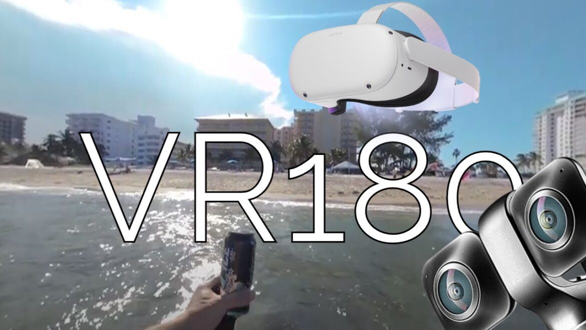 Virtual Atlantic Ocean Dip into Pompano Beach Waters! #VR180 5.7K