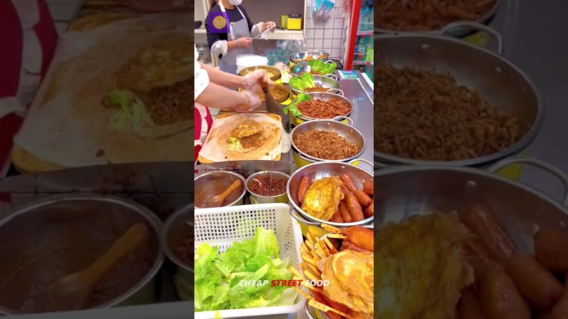 Asian Street Food Dishes You can roll up and eat whatever you like with just one piece of Dough