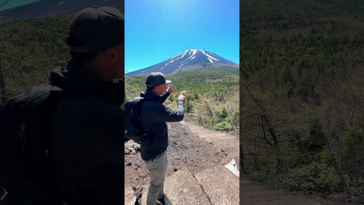 Best spot to see Mt. Fuji! #mtfuji