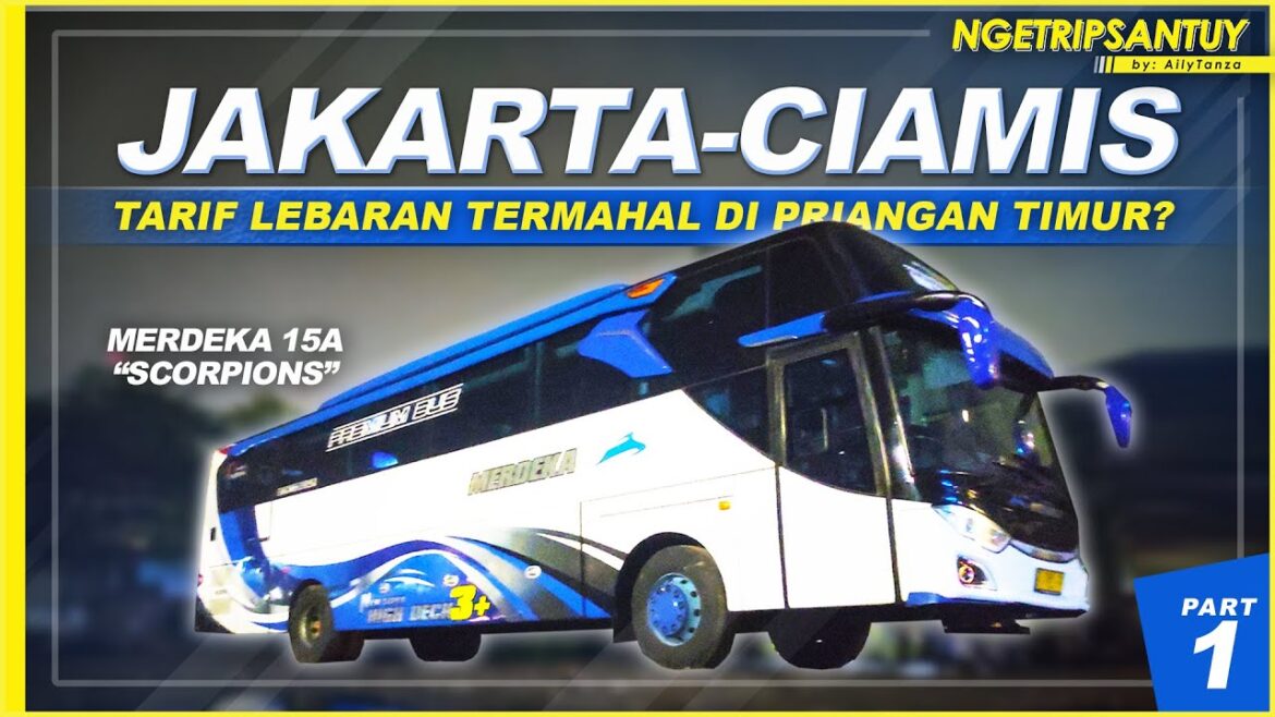 LIKA-LIKU BERANGKAT MUDIK H-2 LEBARAN 2023 | Trip by Merdeka 15A "Scorpions" Jakarta - Ciamis