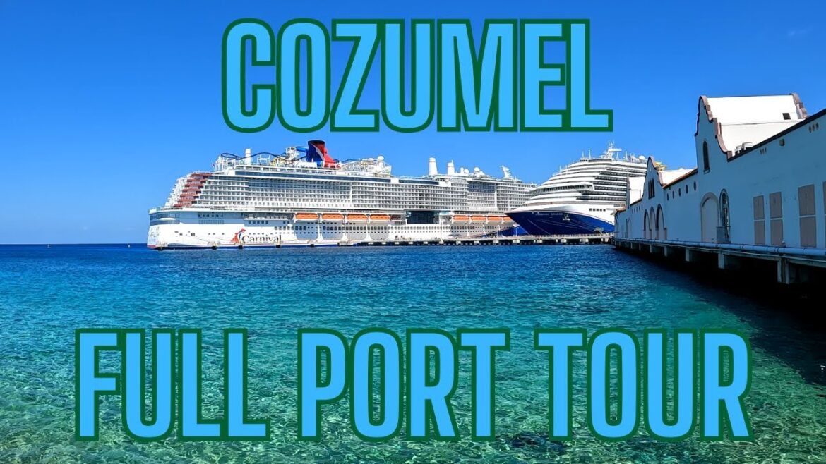 Touring the Port of Cozumel with me on day three of our Carnival Celebration Cruise