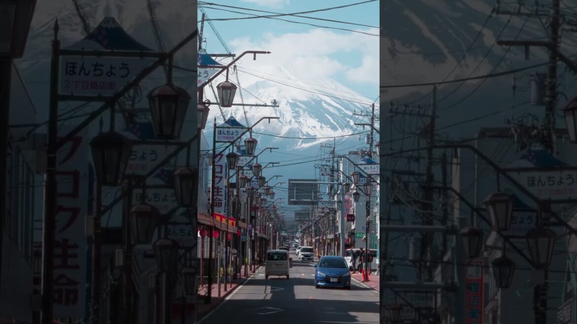 Mt Fuji Cinematic | Shot On Sony ZV-E1