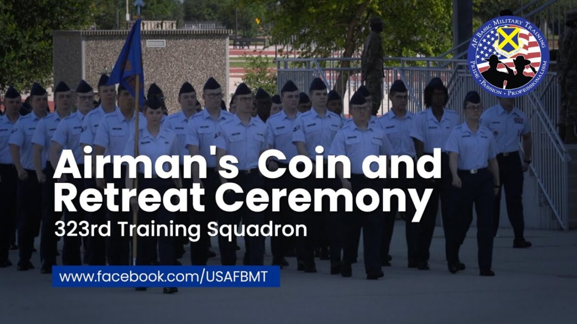 323rd Training Squadron Airman’s Coin and Retreat Ceremony    May 17, 2023   HD 1080p 323rd Training Squadron Airman's Coin and Retreat Ceremony    May 17, 2023   HD 1080p