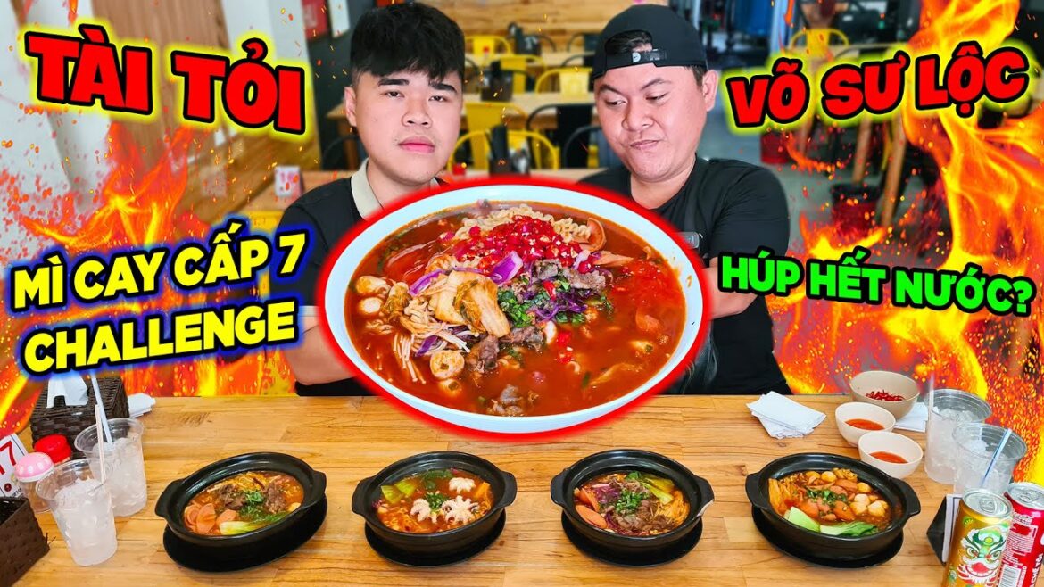 Cùng Tài Tỏi Ăn Tô MÌ CAY CẤP ĐỘ 7 Khổng Lồ Thêm Chén Ớt Xắt Húp Sạch Nước Và Cái Kết Lên Hỏa Tiễn. Cùng Tài Tỏi Ăn Tô MÌ CAY CẤP ĐỘ 7 Khổng Lồ Thêm Chén Ớt Xắt Húp Sạch Nước Và Cái Kết Lên Hỏa Tiễn.