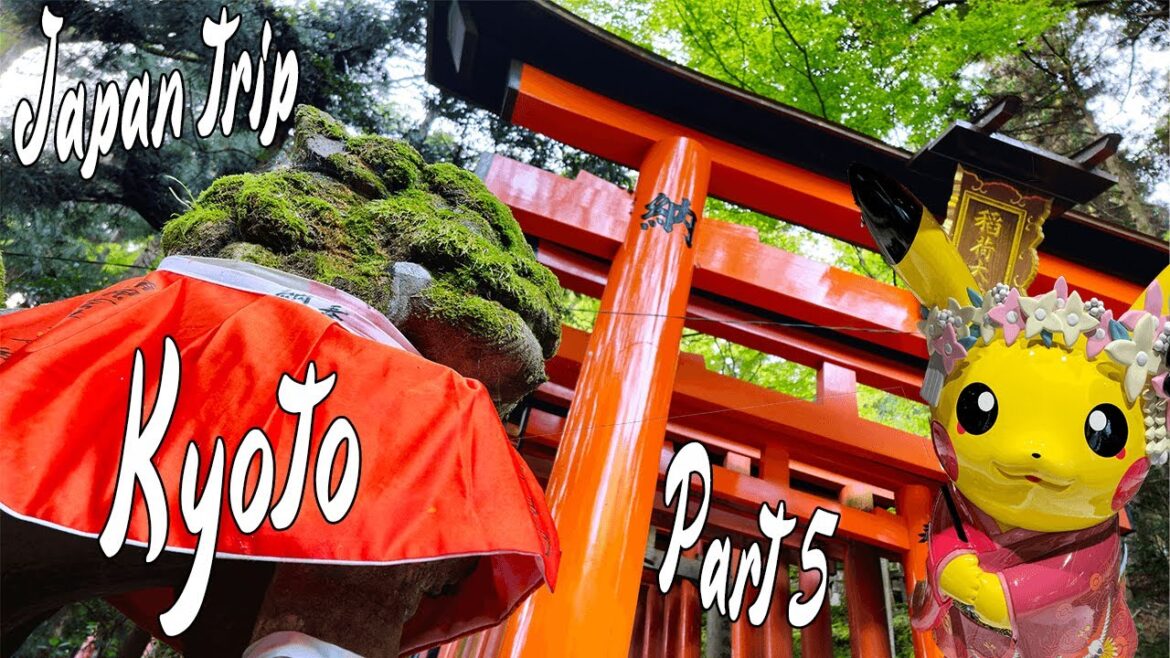 Japan Trip April 2023 Travel VLOG # - KYOTO - Fushimi Inari Tori Gates. Spicy Ramen