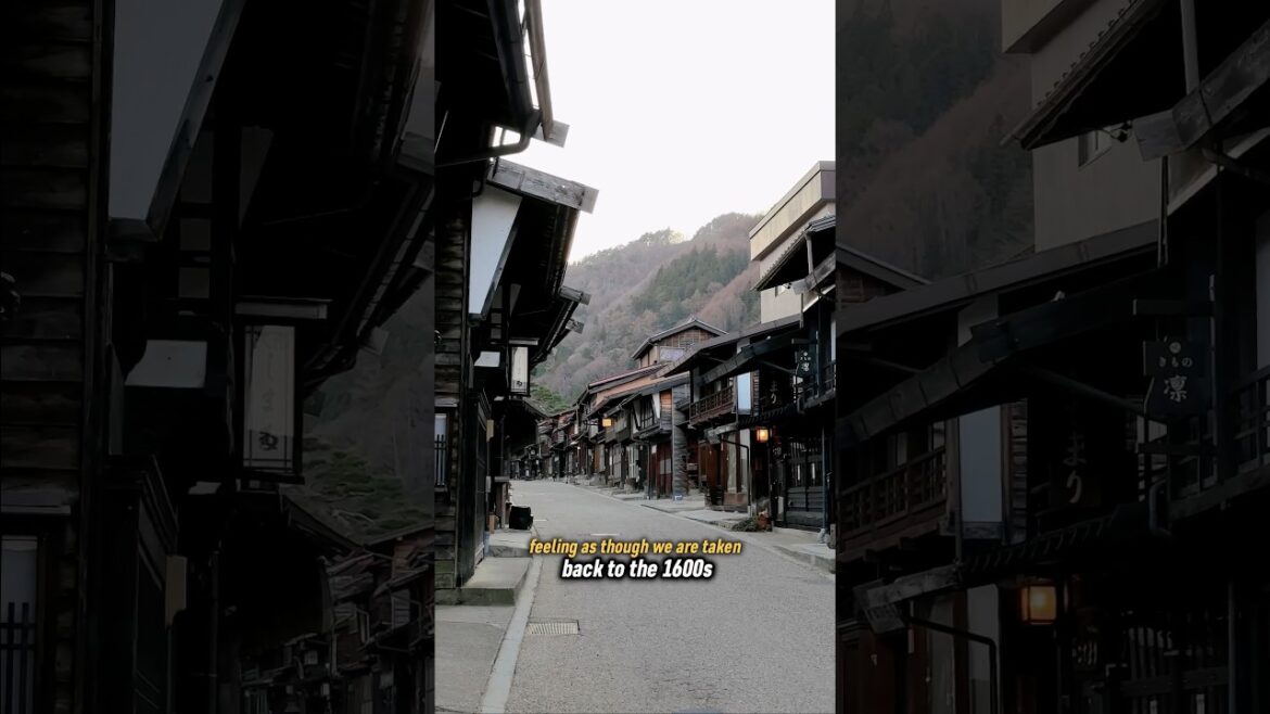CENTURY year old Town in Japan