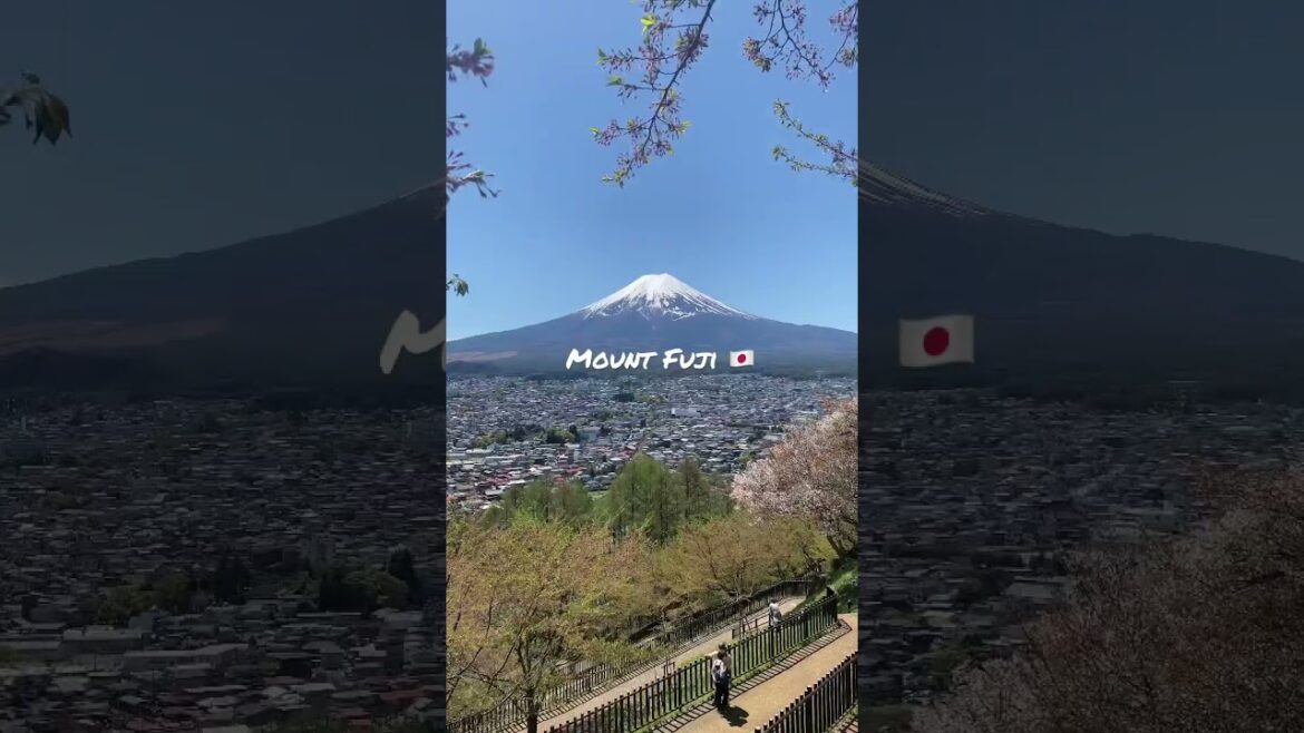 Magical Mount Fuji 🙇‍♀️🇯🇵 #mountfuji #fujisan #yamanashi #japan