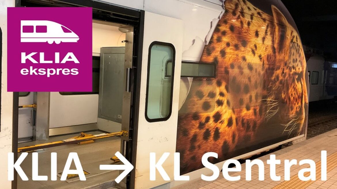 【KLIAエクスプレス】KLIA Express KLIA → KL sentral