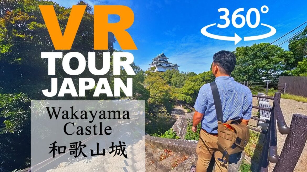 【Insta360 X3】skillism VR/360 - Summer Wakayama Castle, Wakayama / Where Ninjas Still Strive