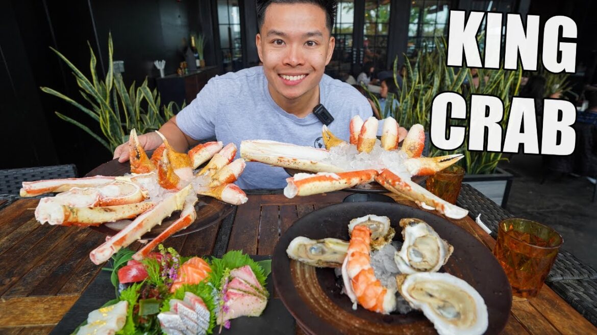 UNLIMITED $65 KING CRAB & SEAFOOD All You Can Eat BUFFET!