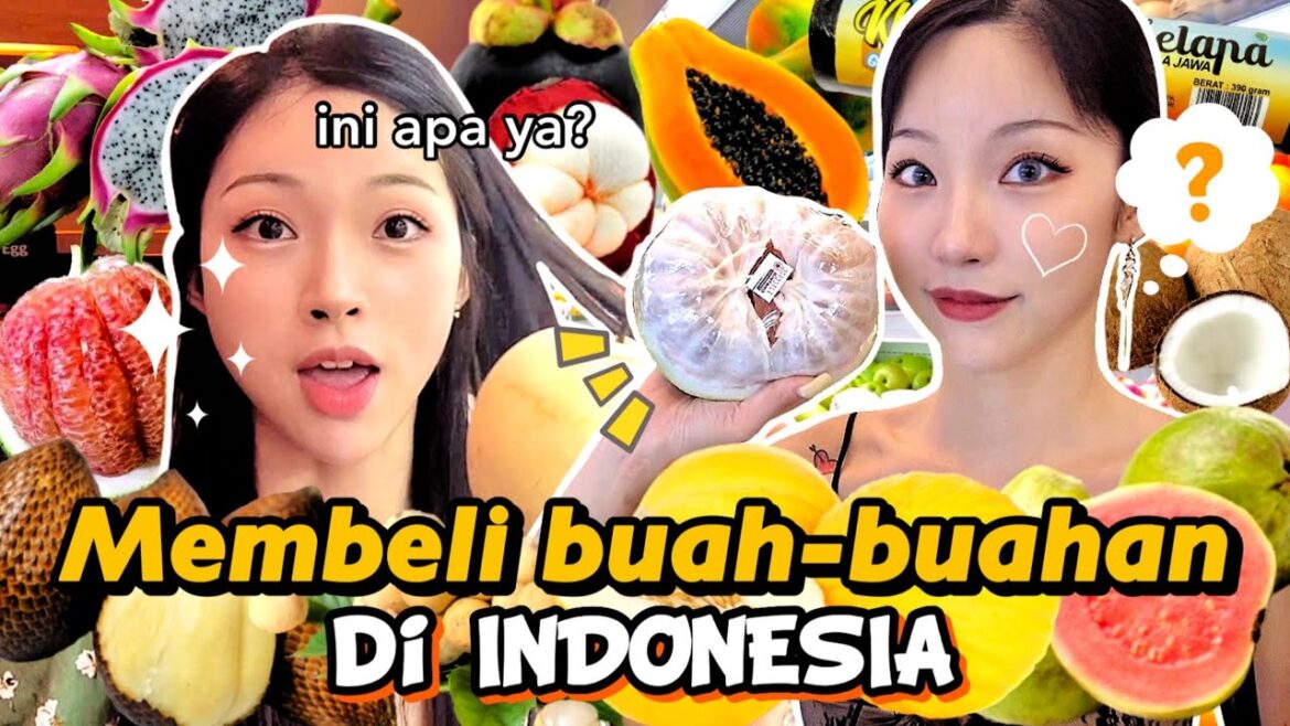 🇰🇷🇮🇩Bali vlog. Membeli buah-buahan di INDONESIA