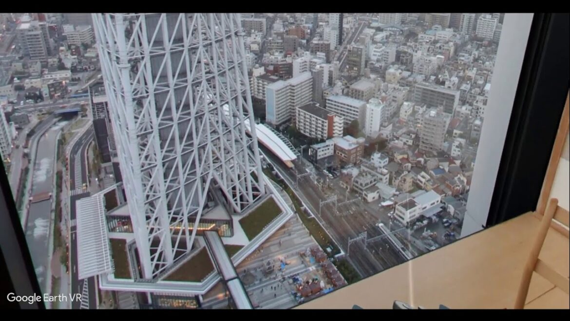 Google Earth VR: Tokyo Skytree Tour Google Earth VR: Tokyo Skytree Tour