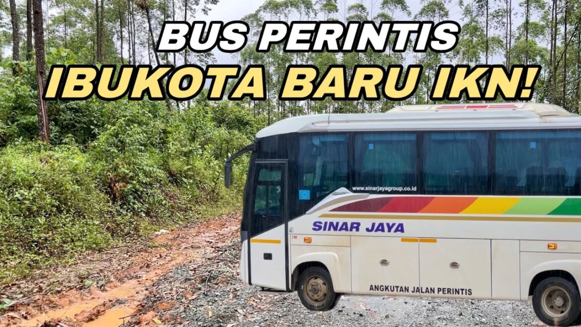 BUS PERINTIS MENUJU IBUKOTA BARU NUSANTARA IKN | SINAR JAYA BALIKPAPAN - KIPP IKN
