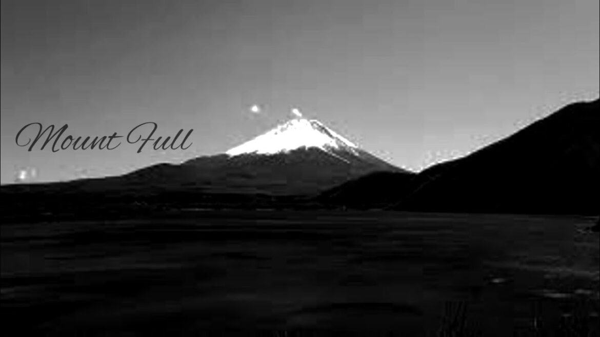 Mount Fuji Lake Motosu Japan original movie & music