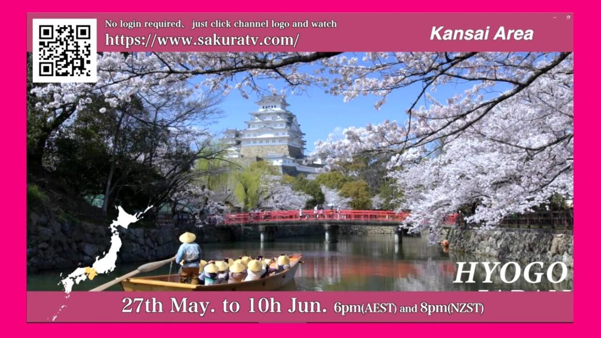 Kobe, Osaka and Kyoto will be on Sakura TV, 6pm Australia EST & 8pm NZ. More description below.