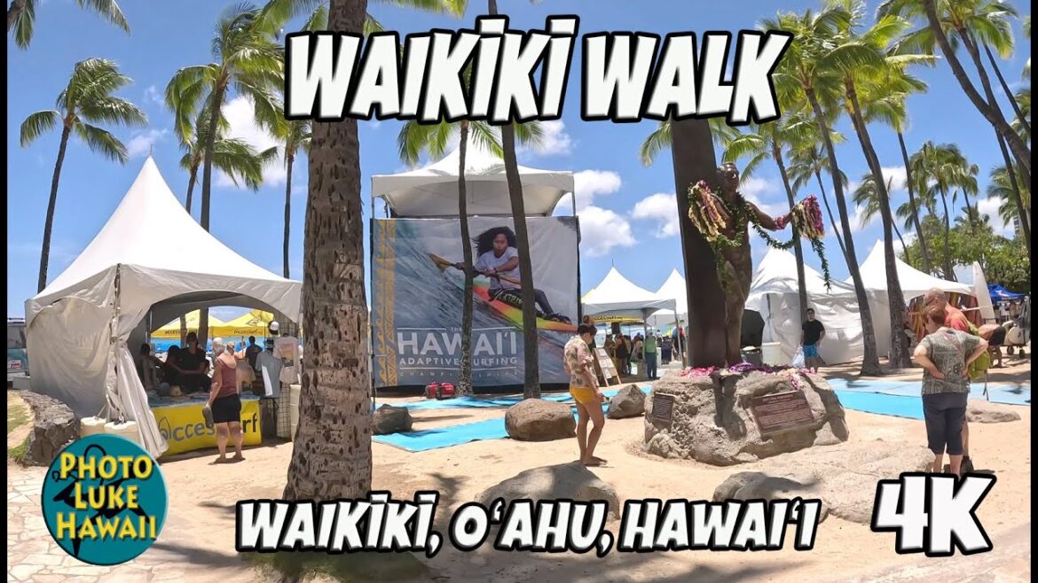 Waikiki Walk Monsarrat Ave to International Market Place Mitsuwa 4K60 May 9, 2023 Oahu Hawaii Waikiki Walk Monsarrat Ave to International Market Place Mitsuwa 4K60 May 9, 2023 Oahu Hawaii