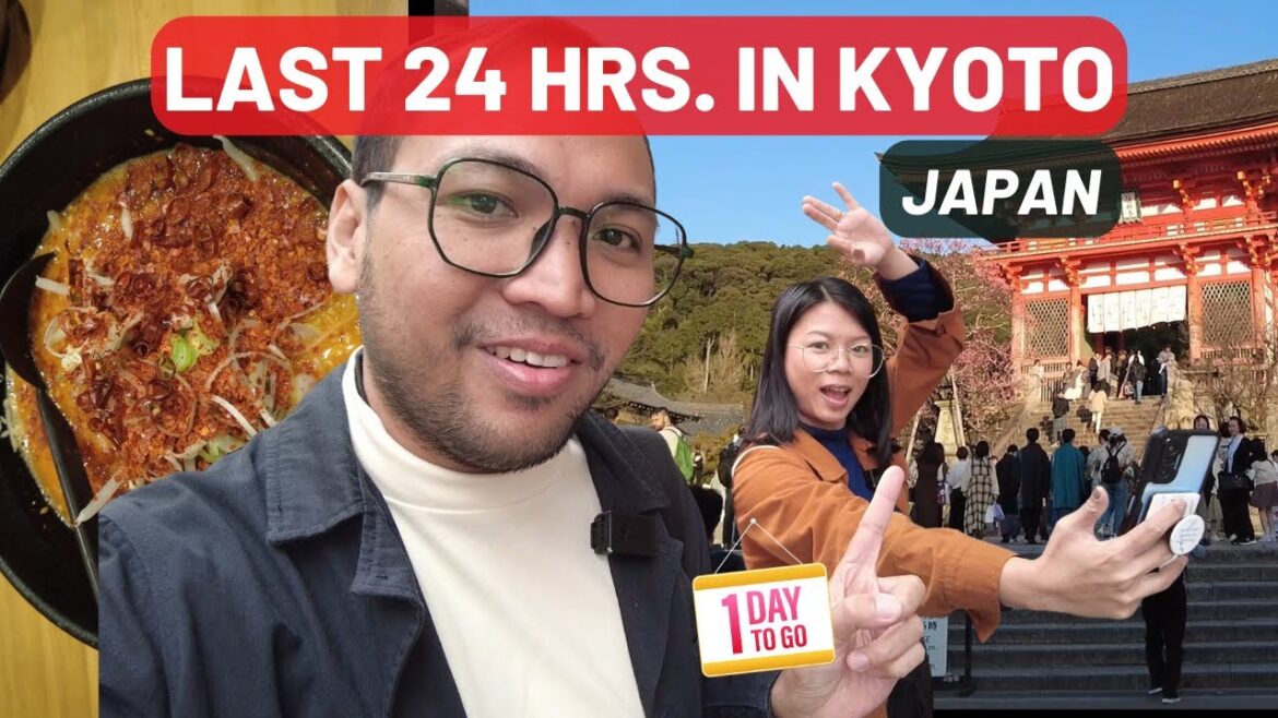 Last 24 hours in Kyoto (Japan Travel Vlog) | Soral