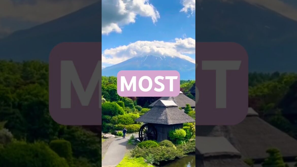 #MountFuji in #Japan is a #breathtaking #landmark #shorts