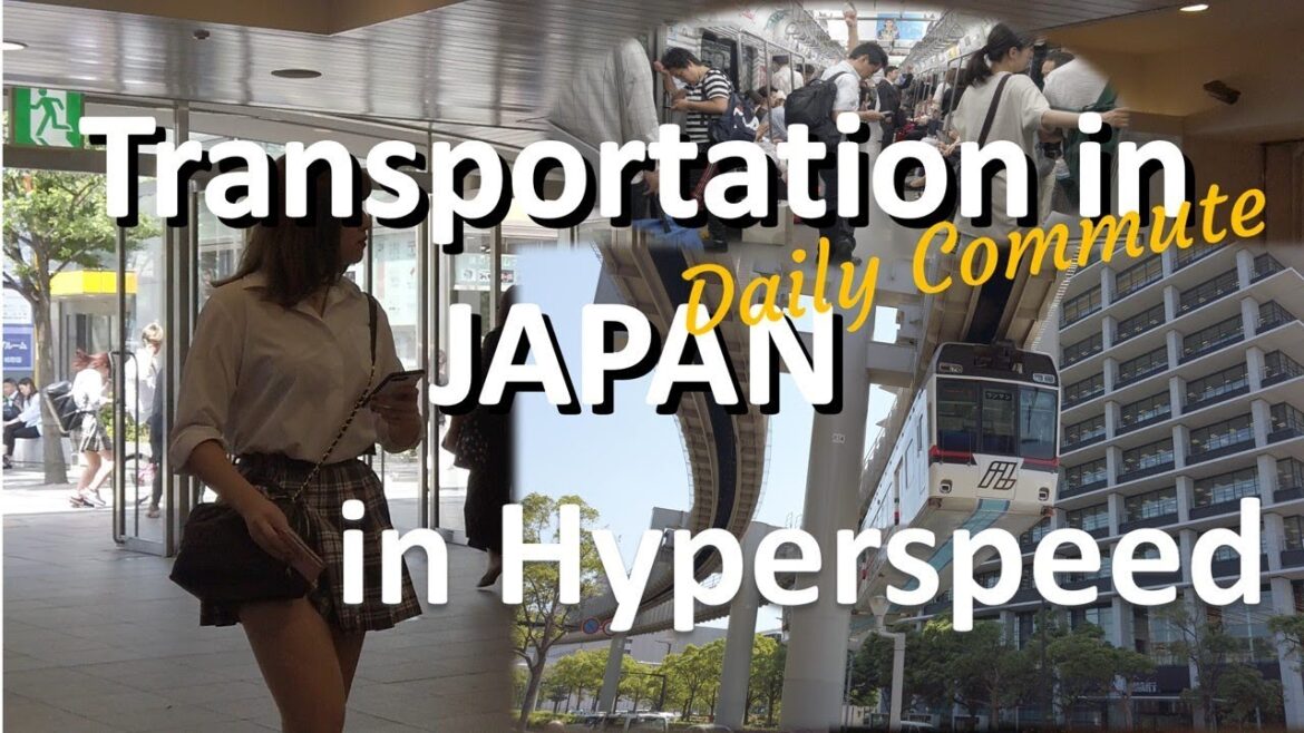 Japan Transport System (Daily Commute) using DJI Osmo Pocket Hyperlapse