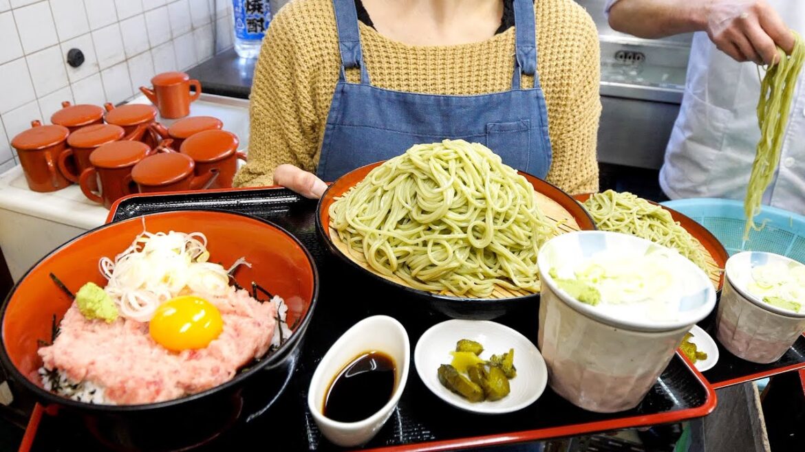 特盛無料ですけど... 客）そんなに食べられないw東京に存在したぶっ飛び蕎麦屋がスゴい。