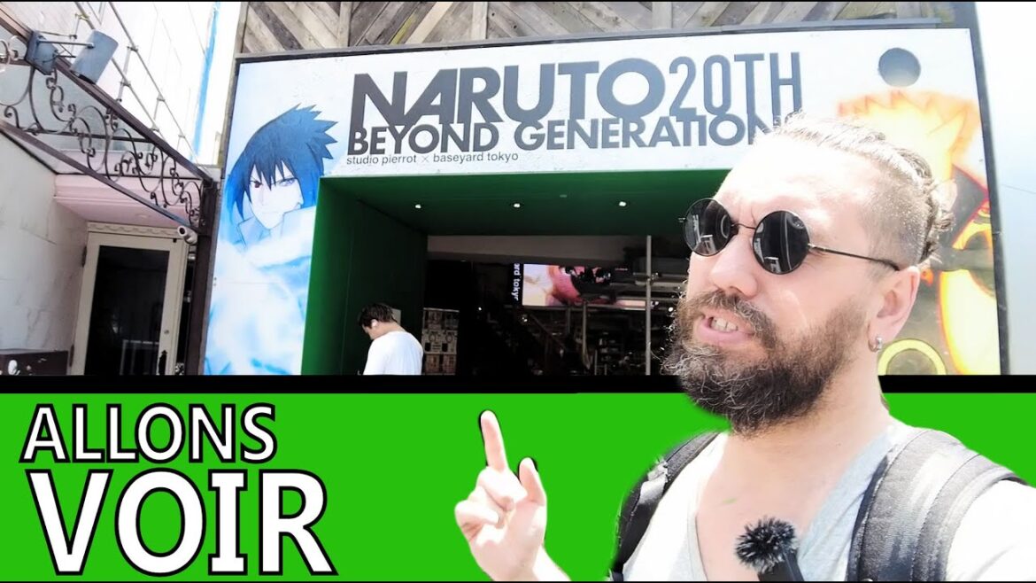 Un petit EVENEMENT NARUTO dans une BOUTIQUE à TOKYO - Vlog Japon