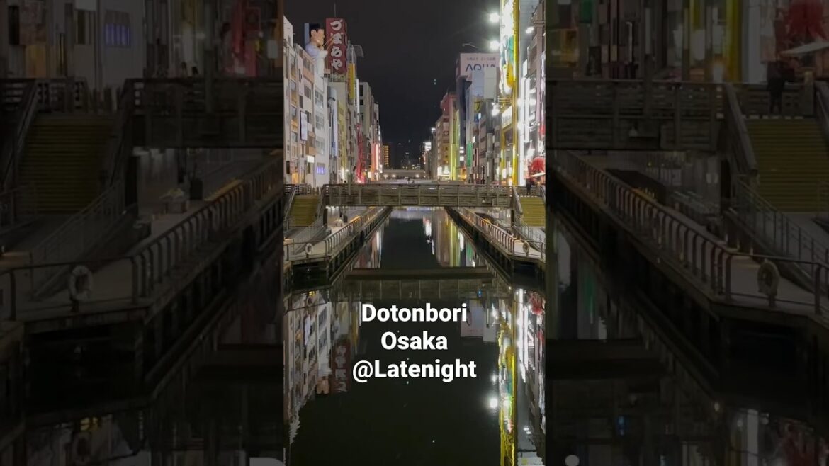 Calm RLD Dotonbori, Osaka@Latenight #shorts #japantravel Calm RLD Dotonbori, Osaka@Latenight #shorts #japantravel