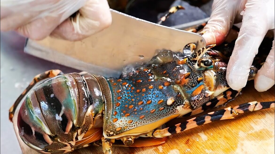 Thai Food – FRIED RAINBOW LOBSTER DONUTS Aoywaan Bangkok Seafood Thailand Thai Food - FRIED RAINBOW LOBSTER DONUTS Aoywaan Bangkok Seafood Thailand