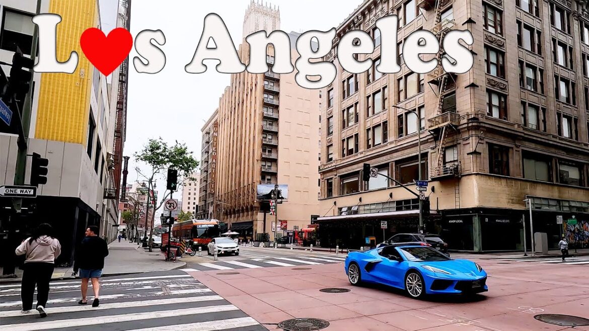 Walking Tour of Jewelry and Theater District in Downtown Los Angeles - California, USA | S. Broadway