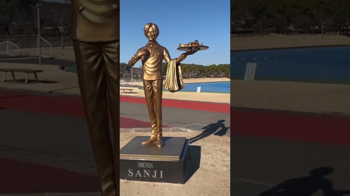 ONE PIECE！サンジに会える！SANJI！海賊王をめぐるゲーム動画もあります！益城町総合運動公園