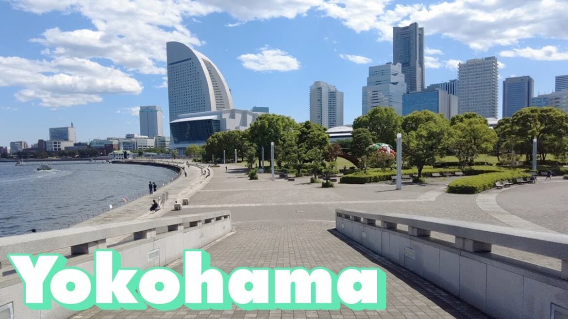 Yokohama🇯🇵 Walking Tour - May 2023 | Kanagawa,Japan 横浜散歩 臨港パーク