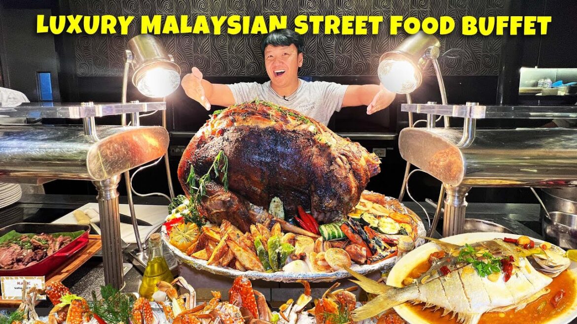 LUXURY Malaysian Sushi & STREET FOOD Buffet in Kuala Lumpur Malaysia LUXURY Malaysian Sushi & STREET FOOD Buffet in Kuala Lumpur Malaysia