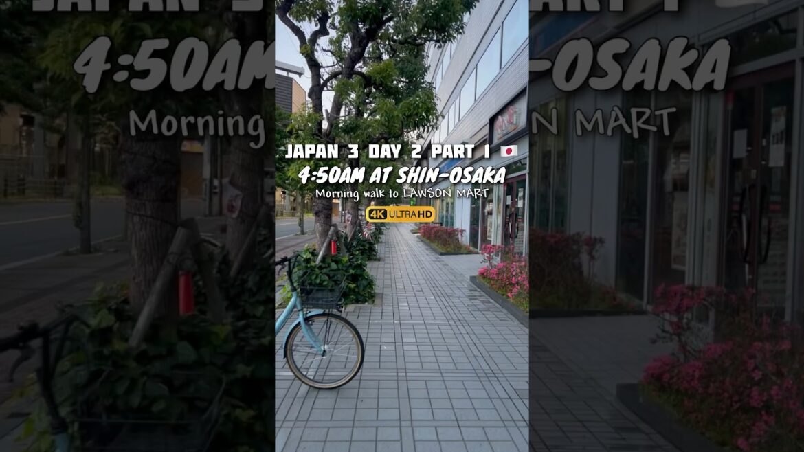 MORNING WALK TO LAWSON MART AT HIGASHIYODOGAWA OSAKA JAPAN NEAR SHIN OSAKA STATION | BRV MORNING WALK TO LAWSON MART AT HIGASHIYODOGAWA OSAKA JAPAN NEAR SHIN OSAKA STATION | BRV