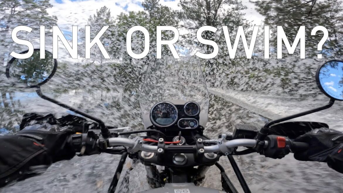 Can the Royal Enfield Himalayan swim? New rider finds out