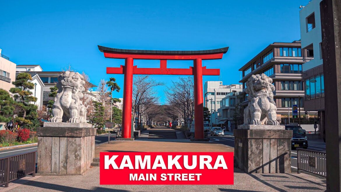 Japan: Kamakura - Wakamiya Main Street